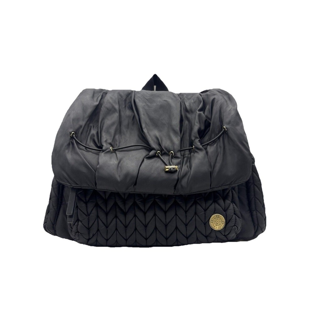 Happ Brand Levy Backpack Diaper Bag Black